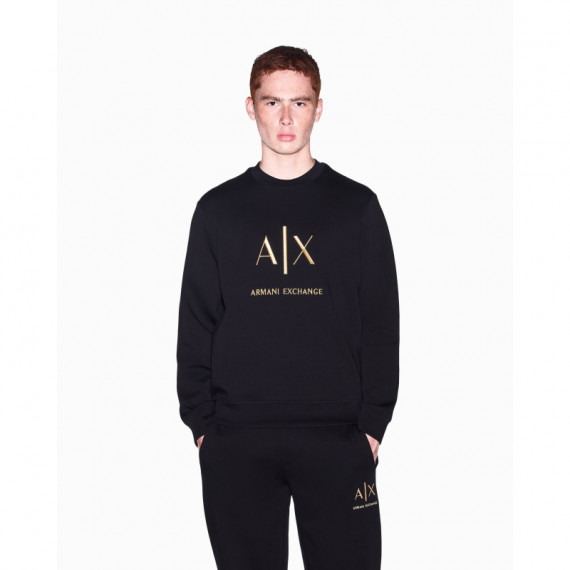 SWEATSHIRT AF20150 BLACK