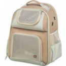 TRIXIE mochila Willow beige y marron 38x25x45 cm