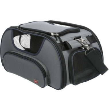 TRIXIE bolso Wings gris 28x23x46 cm