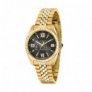 RELOJ TIMELESS CODE 32MM 3H DORADO