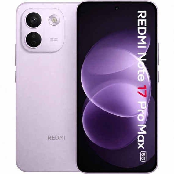 Teléfono Xiaomi Redmi Note 17 Pro Max 5G 256GB / 8GB Púrpura