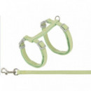 TRIXIE Gato Arnes con Correa Terciopelo 1X24-45 Cm