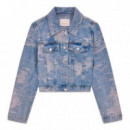 Chaqueta de Denim W6YN05 D1343  GUESS