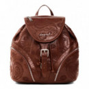 Mochila Efecto Piel Pequeño  DESIGUAL