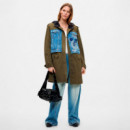 Abrigo Parka Algodón Mickey  DESIGUAL