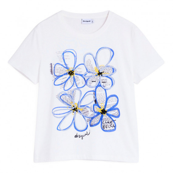 Camiseta Estampada Algodón
