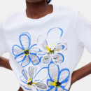 Camiseta Estampada Algodón