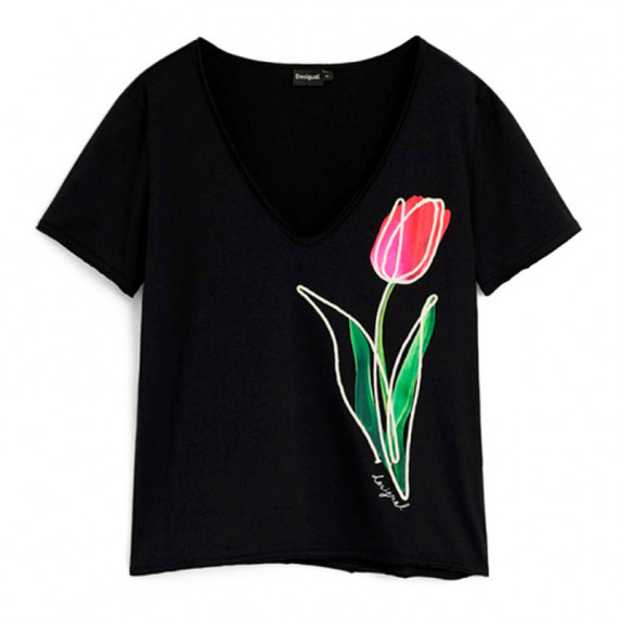 Camiseta Estampado Floral