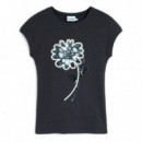 Camiseta Estampada Floral