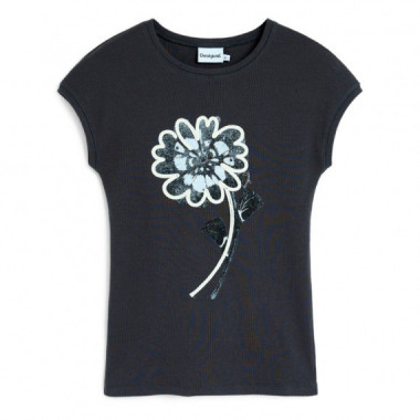 Camiseta Estampada Floral