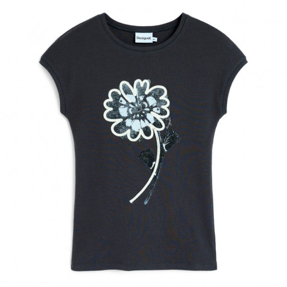 Camiseta Estampada Floral