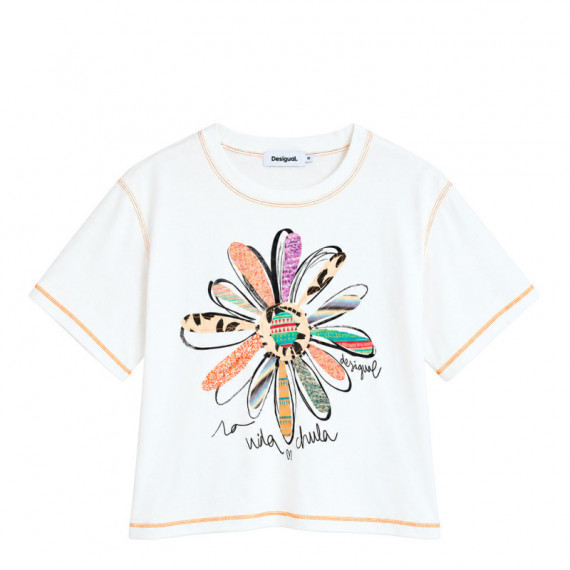 Camiseta Estampado Floral