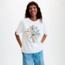 Camiseta Estampado Floral