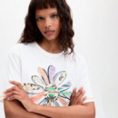 Camiseta Estampado Floral