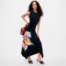 Vestido Flores Asimétrico  DESIGUAL