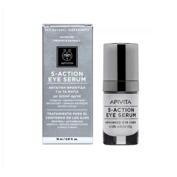 APIVITA  5 ACTION EYE SERUM 15ML