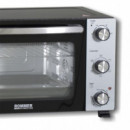 ROMMER H28TL Horno C/grill 1500W Negro/ Inox