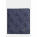 MILANO BIFOLD S BLUE DENIM