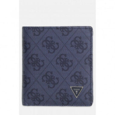 MILANO BIFOLD S BLUE DENIM