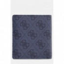 MILANO BIFOLD S BLUE DENIM