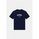CN SS COUNTRY CLUB LOGO TEE SMART BLUE