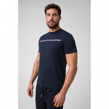 BERTOLT CN SS T-SHIRT NAVY SEA