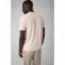 THEO CN SS T-SHIRT CREME BRULEE