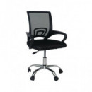 MUVIP OF101 SILLA OFICINA NEGRO MV0491