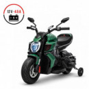 Moto Bateria Ducati Verde