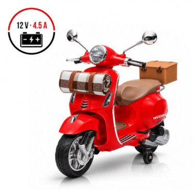 Moto Vespa Primavera Roja