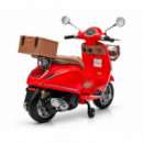 Moto Vespa Primavera Roja