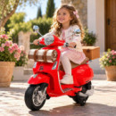 Moto Vespa Primavera Roja