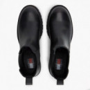 Botines Chelsea de Piel con Tacos  TOMMY HILFIGER