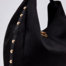 Bolso hobo tamaño grande con tachuelas