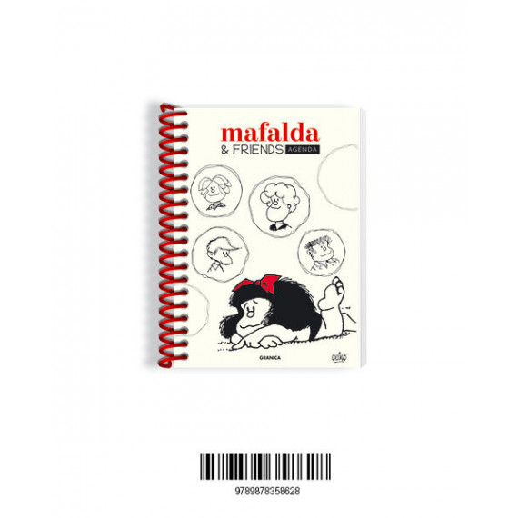 AGENDA MAFALDA PERPETUA & FRIENDS BLANCO