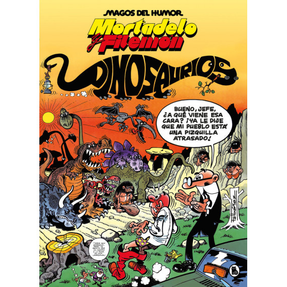 MORTADELO Y FILEMON DINOSAURIOS MAGOS DEL HUMOR