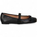 Mercedita Ballet Piel Negro  MIUXA