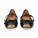 Mercedita Ballet Piel Negro  MIUXA
