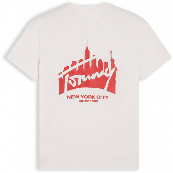 Tjm Reg Dna Tee Ext Off White  TOMMY JEANS