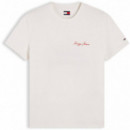 Tjm Reg Dna Tee Ext Off White  TOMMY JEANS