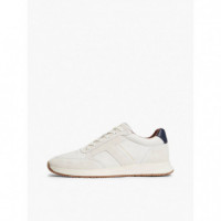 Elevated Hilfiger Mix Runner Ecru  TOMMY HILFIGER