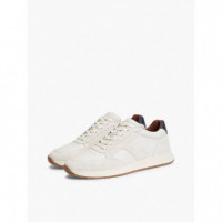 Elevated Hilfiger Mix Runner Ecru  TOMMY HILFIGER