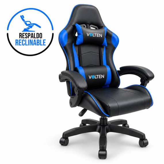 Silla Gaming Vlforce 2200 Negro-azul VOLTEN