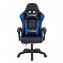 Silla Gaming Vlforce 2200 Negro-azul VOLTEN