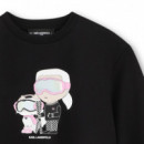Sudadera con estampado KIDS