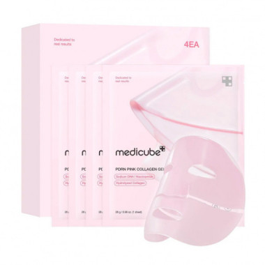 Salmon PDRN Pink Collagen Jelly Gel Mask
Mascarilla Facial De Hidrogel Reafirmante E Iluminadora