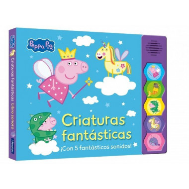 PEPPA PIG. LIBRO CON SONIDOS PEPPA PIG. CRIATURAS FANTASTICA