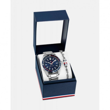 Set Reloj + Pulsera Savid  TOMMY HILFIGER