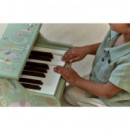 Piano de Madera Verde Safari Friends  LITTLE DUTCH