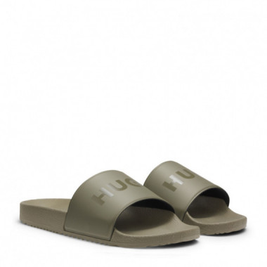 HUGO Chanclas con logotipo en parte superior 50563418-345